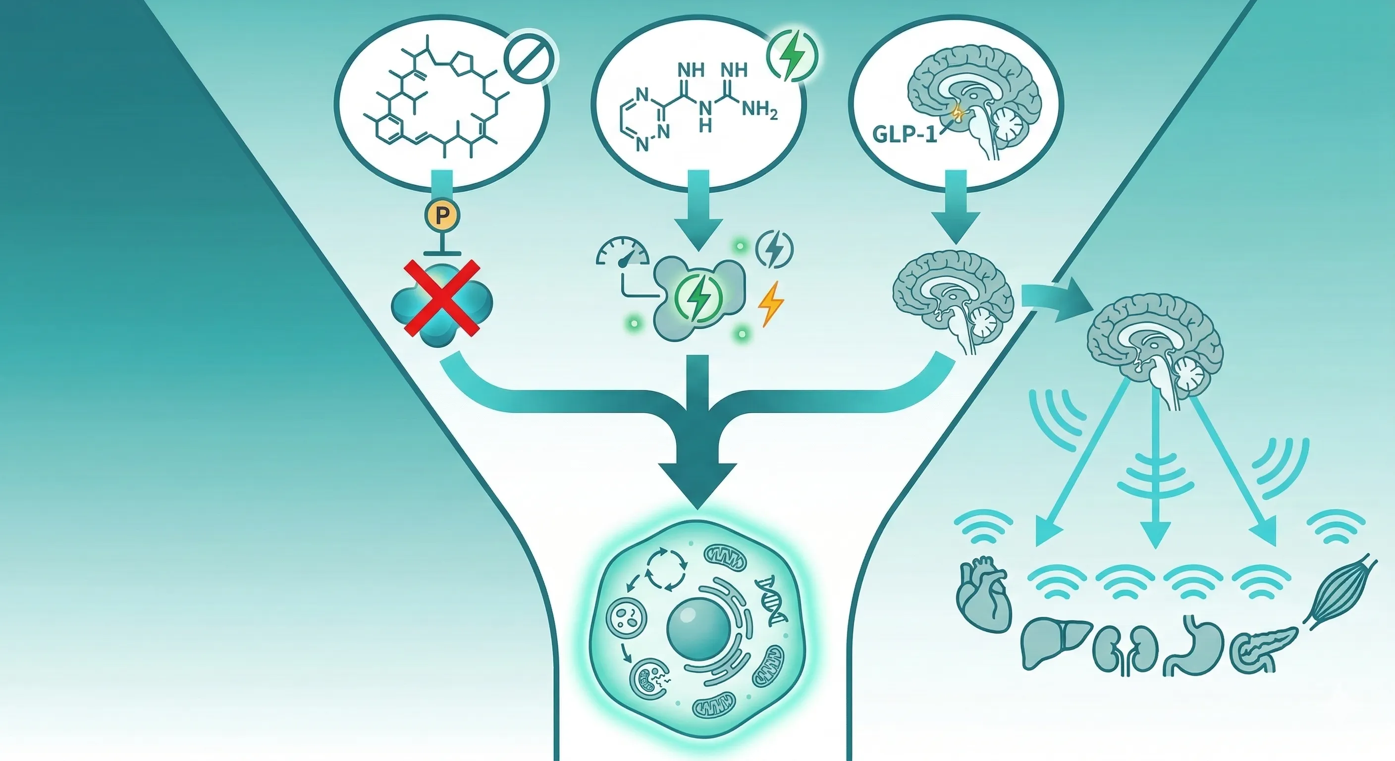 三種藥物共同機制