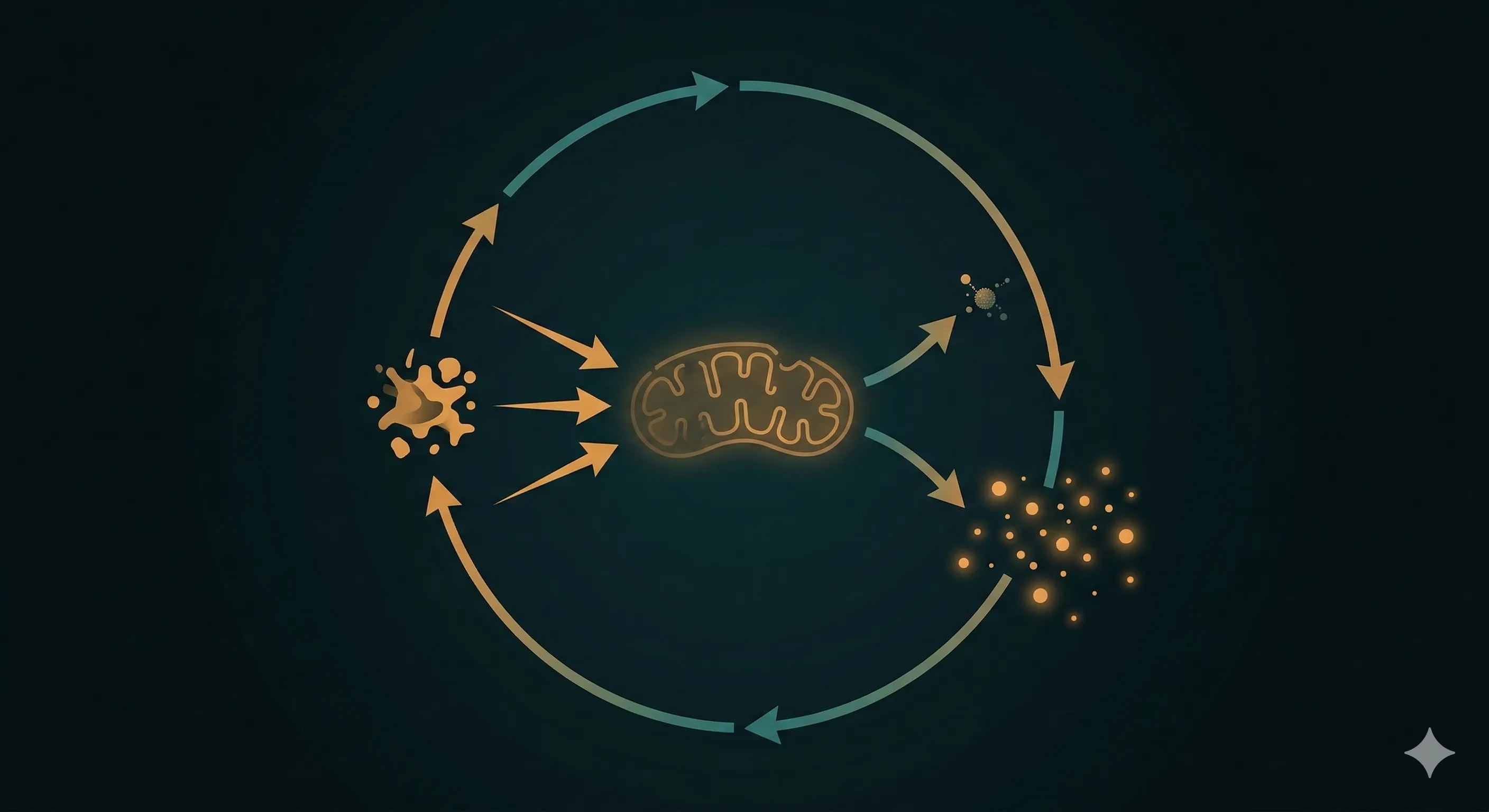 粒線體功能與慢性發炎的惡性循環